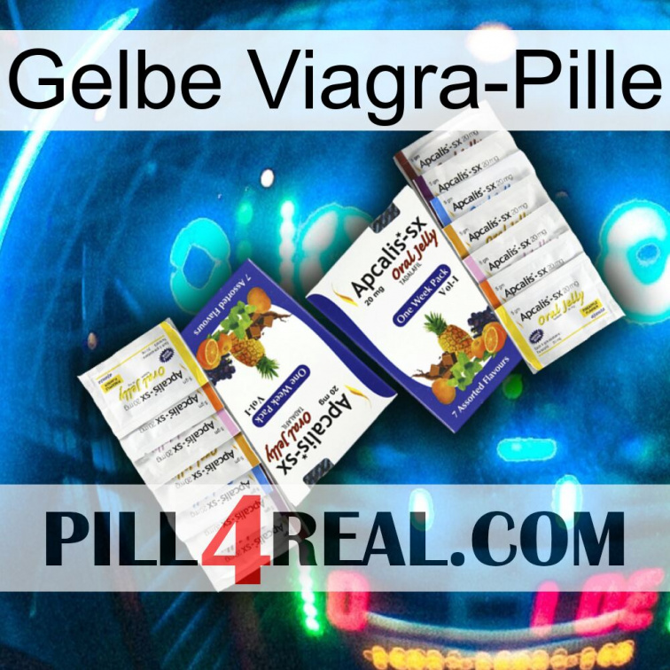 Yellow Viagra Pill 12